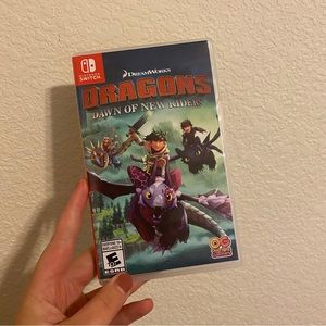 Dragons Dawn of New Riders Nintendo Switch Game, NWOT